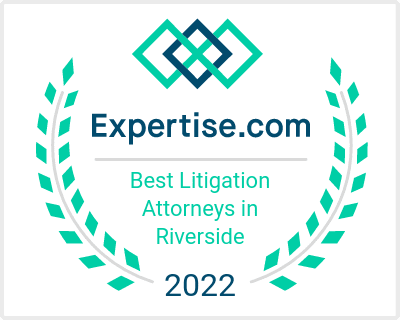 Expertise.com Award, Best Litigation Attorneys in Riverside